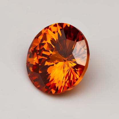 New 5A Quality Round Colored Empire Cut Cubic Zirconia Stones Loose Gemstone for Jewelry Making