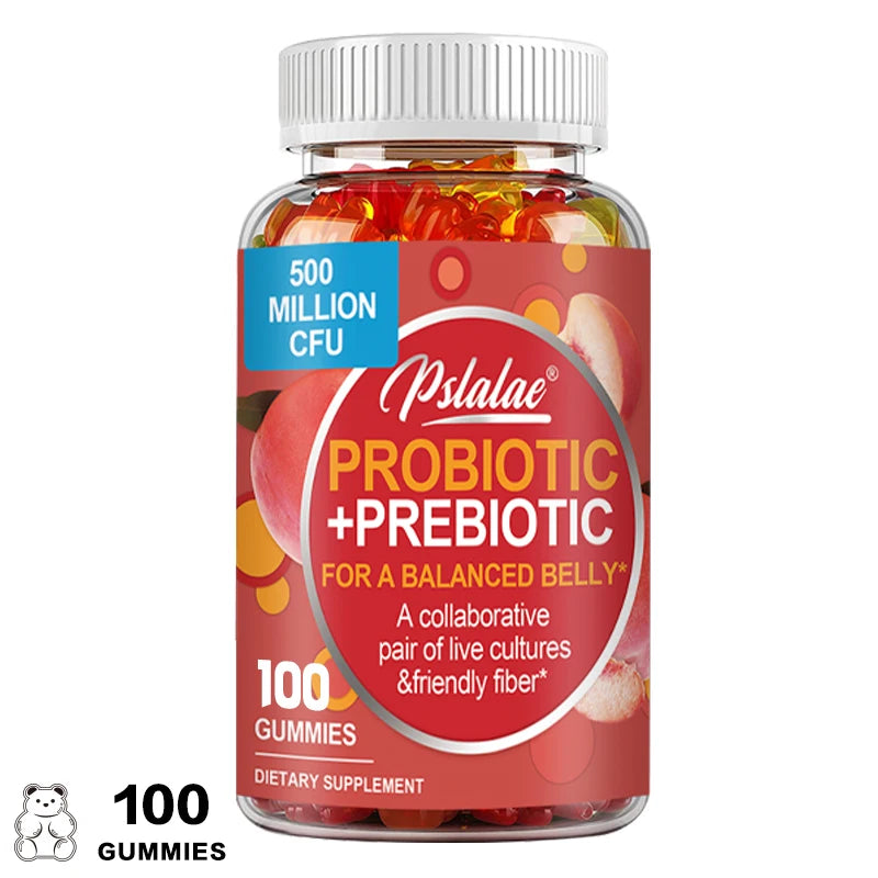 Probiotic + Prebiotic Gummies - Promote Digestive Health and Relieve Bloating - AMULET RING STORE
