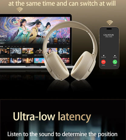 Acer Headphones Wireless Earphones Head Tracking 3D Spatial Audio -42dB ANC Bluetooth 5.4 HIFI Headset ENC HD Mic Low-Latency