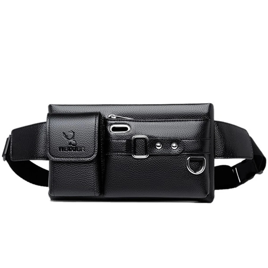 WEIXIER Brand Unisex Single-Shoulder Multi-Function Sports Running Large-Capacity Waist Men's Chest Bag Casual Messenger Wallet - AMULET RING STORE