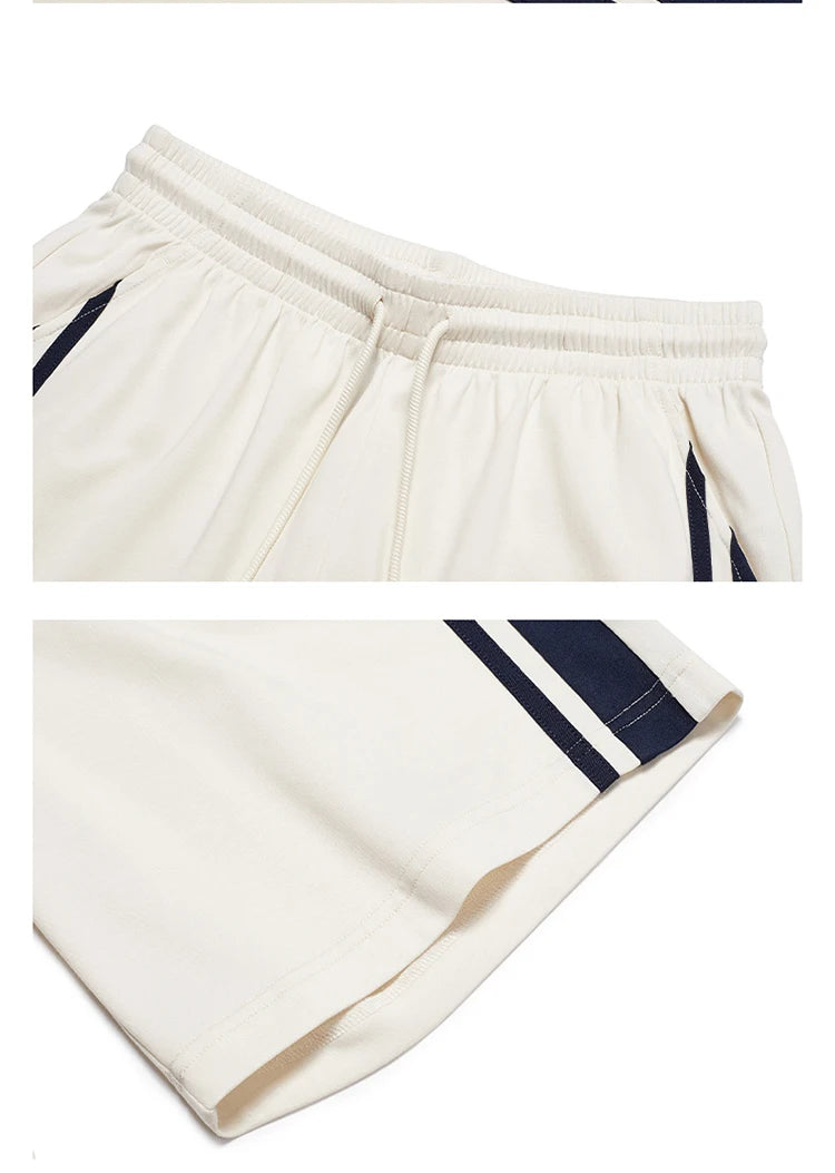 Xtep Knitted Suit For Men And Women 2024 Summer Fashion Sports Suit Soft Quick-Drying  Leisure  Comfortable Suit 8762276A0102