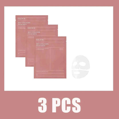 Deep Hydrating Bio Collagen Face Mask Overnight Moisturizer Pore Minimizing Refreshing Brightening Skin Care