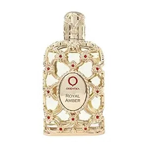 Orientica Luxury Collection Royal Amber for Unisex Eau de Parfum Spray, long-lasting 2.7 Ounce New in Box