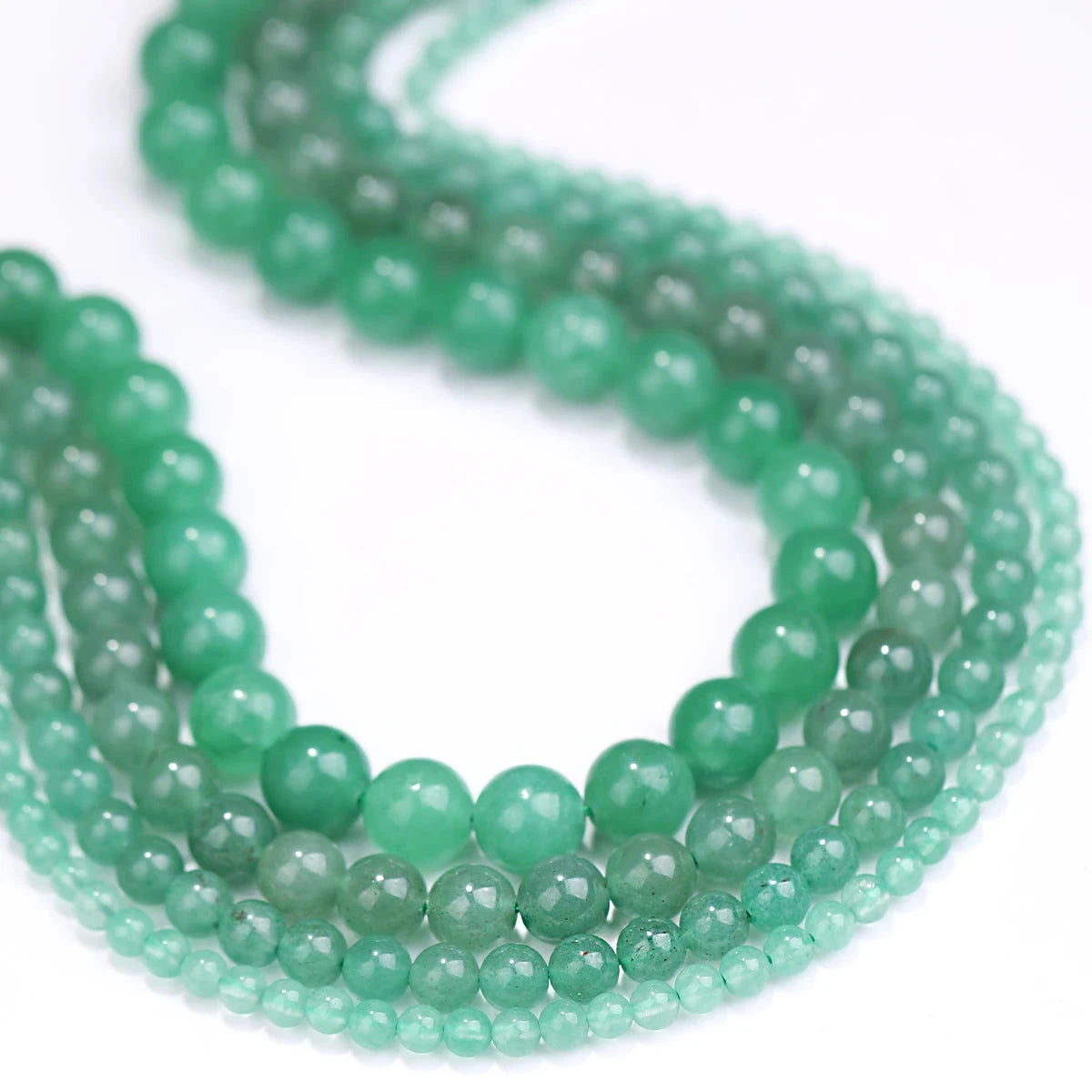 AAA Natural Stone Beads Lapis Lazuli Citrine Green Aventurine Amethyst Jasper Beads For Jewelry Making DIY Bracelet Accessories - AMULET RING STORE