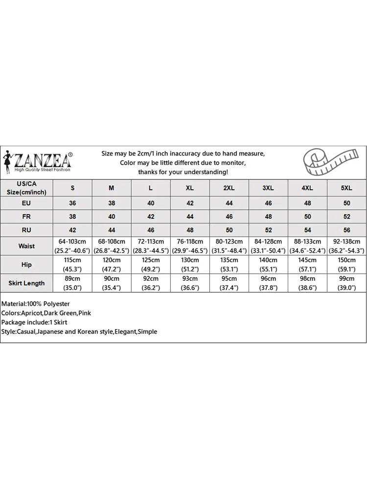 2025 ZANZEA Fashion Women Maxi Skirts Autumn Long Bottoms Floral Print Holiday Elastic Waist Casual Oversized Jupes Faldas Saia