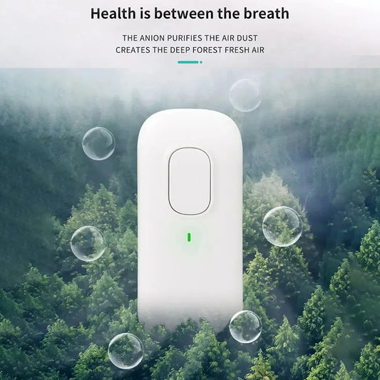 Negative Ion Purifier Purifier plug for home use to remove smoke and toilet odors Suitable for Bathroom Kitchen - AMULET RING STORE