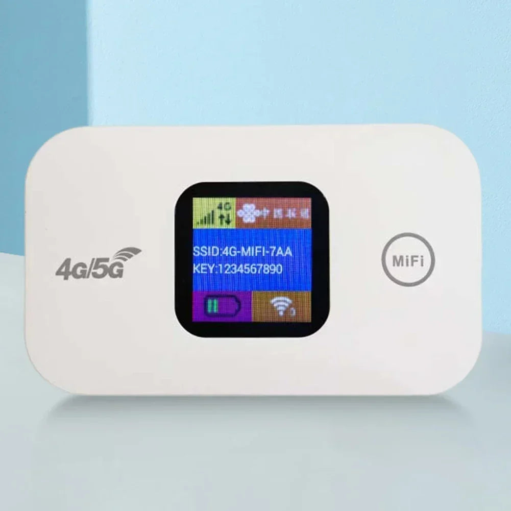 4G/5G Mobile WIFI Router 150Mbps 4G LTE Wireless Router With Sim Card Slot Portable Pocket MiFi Modem Car Mobile Wifi Hotspot - AMULET RING STORE