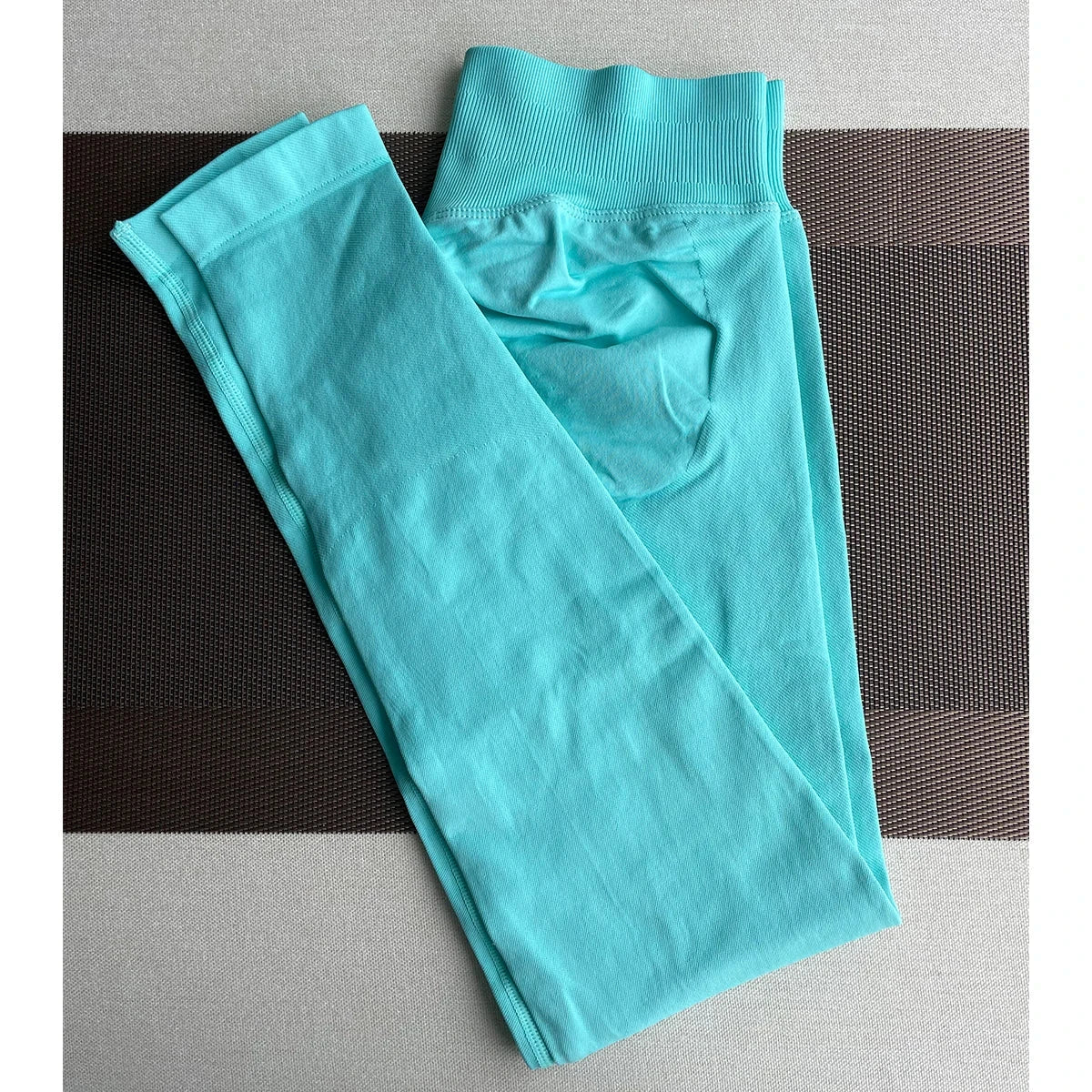 TKITK Leggings Women Seamless Sports Yoga Pants Low Ribbed Band Gym clothes Fitness Workout wear Scrunch Bum Tights - AMULET RING STORE