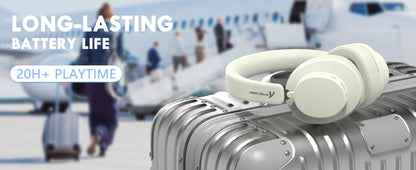 ATTACK SHARK G500 Wireless Over-ear Noise Canceling Headphones,Bluetooth ANC Gaming Headset with BT 5.3/3.5mm Audio Cable