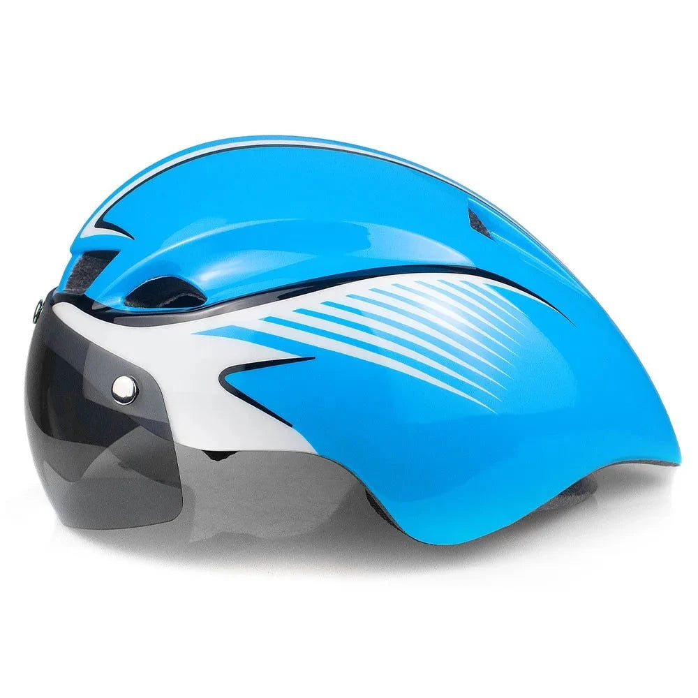 Wildside WINGER II Aero Road Bicycle Helmet Cycling Goggle TT Racing Helmet Bike Sports Safety Helmets Super Helmet Adjustable - AMULET RING STORE