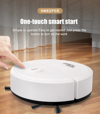 Household Fully Automatic High Suction Intelligent Vacuum Cleaner USB Charging Low-noise Sweeping Robot