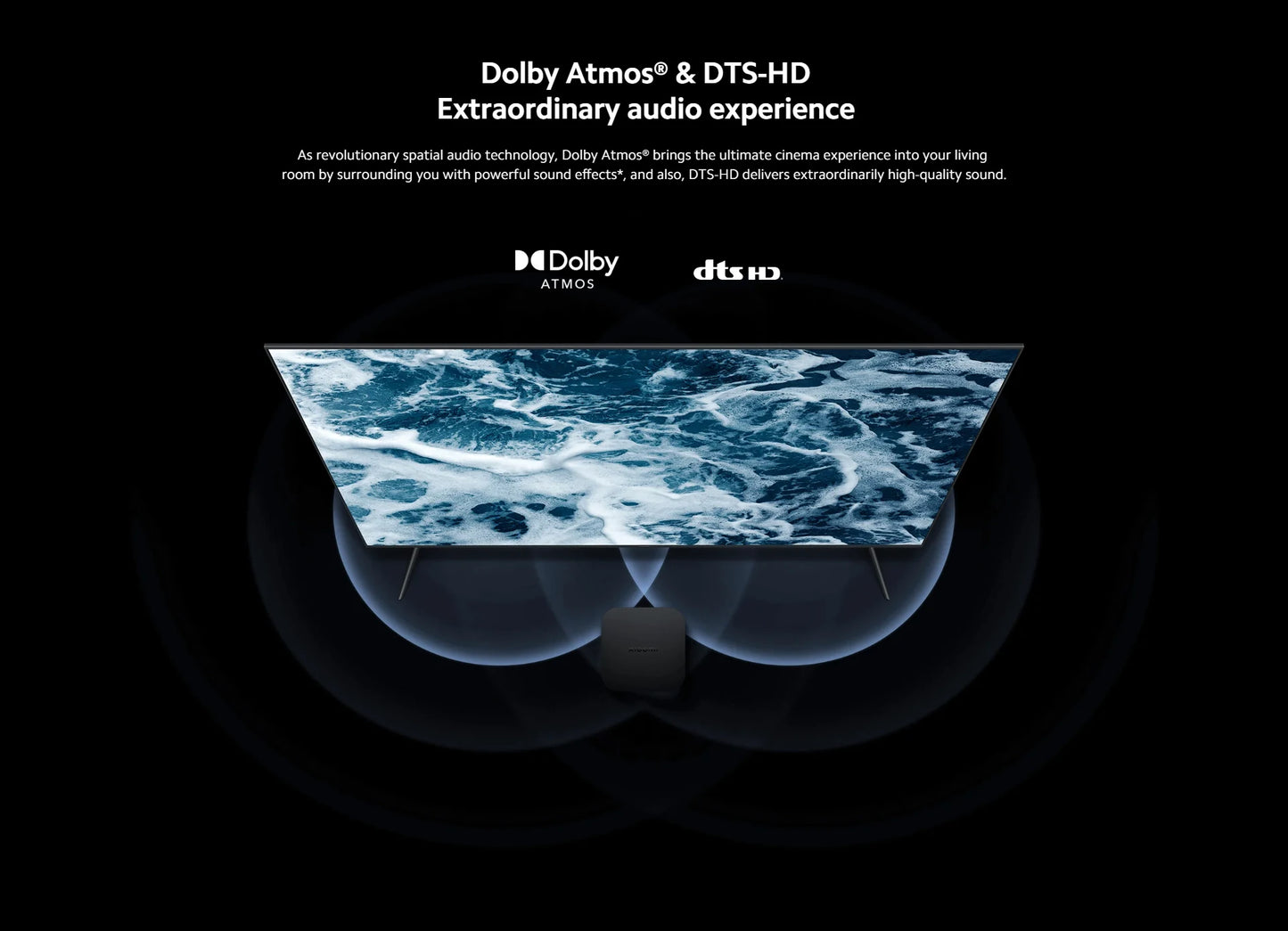 Xiaomi TV Box S 2nd Gen 4K Ultra HD Streaming Media Player Google TV Box WiFi Bluetooth 5.2 Dolby Vision HDR10+ TV Play Box - AMULET RING STORE