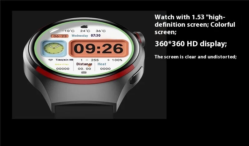 Watch 4Pro NFC GPS Smart Watch 360*360 HD Screen Heart rate Games Blood oxygen SmartWatch IP68 waterproof Sport Watches 2025 New