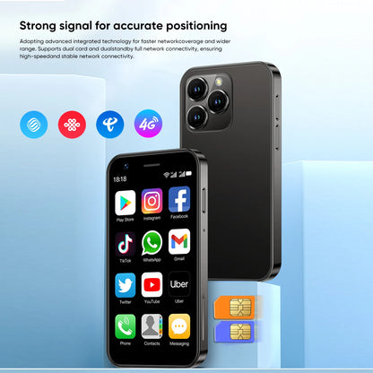 SOYES XS16/XS15 Mini Android Smartphone 3G/4G Network 2GB RAM 16GB ROM 3" Display 5MP Camera Dual SIM With Play Store WhatsAPP - AMULET RING STORE