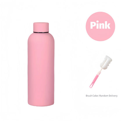 350-750ML Stainless Steel Thermos Cup Portable Small Mouth Water Cup Travel Outdoor Sports Water Bottle Vacuum Flask Gym Kettle - AMULET RING STORE