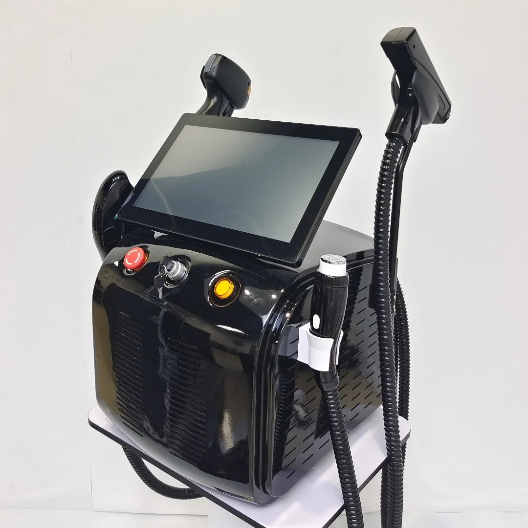 4in1 Soprano Titanium Ice Platinum RF Diode 755 808 940 1064nm 4 Wave Laser ND:YAG Machine Painless Hair Removal Machine 2025 - AMULET RING STORE