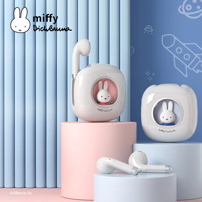 Miffy Bluetooth Wireless EarBuds Headset TWS Bluetooth 5.3 Touch Control Long Standby Earbud HiFi Stereo Headphones With Light - AMULET RING STORE
