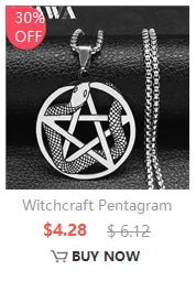 Seven Archangels Amulet Stainless Steel Necklaces Men