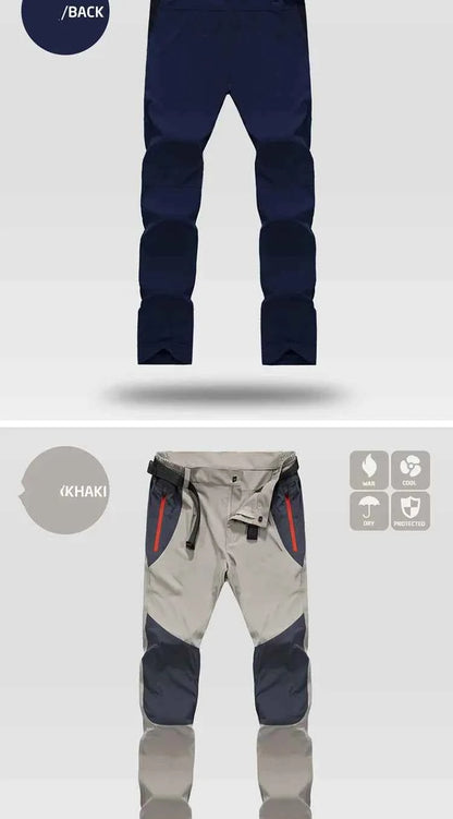 Tactical Waterproof Cargo Pants Men Spring Summer Quick Dry Long Trousers Outdoor Sports Trekking Camping Fishing Pants 4XL
