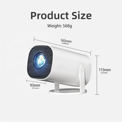 TAIDU Smart Mini LED Projector Full Hd 1280*720P Android 11 BT5.2 5G·iMAX Home Theater Halloween Gift Support 1080P 4K Projector