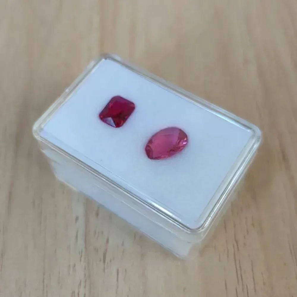 Loose Diamond Box Transparent Gemstone Storage Case Quality Pendant Beads Organizer Ring Earrings Gem Stone Gift Packaging Box - AMULET RING STORE