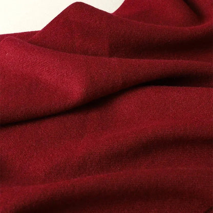 62Color Solid Women Winter Scarf Warm Thicken Cashmere Shawl Outdoor Fashion Luxury Tassels Pashmina Lady Wrap Windproof Scarves