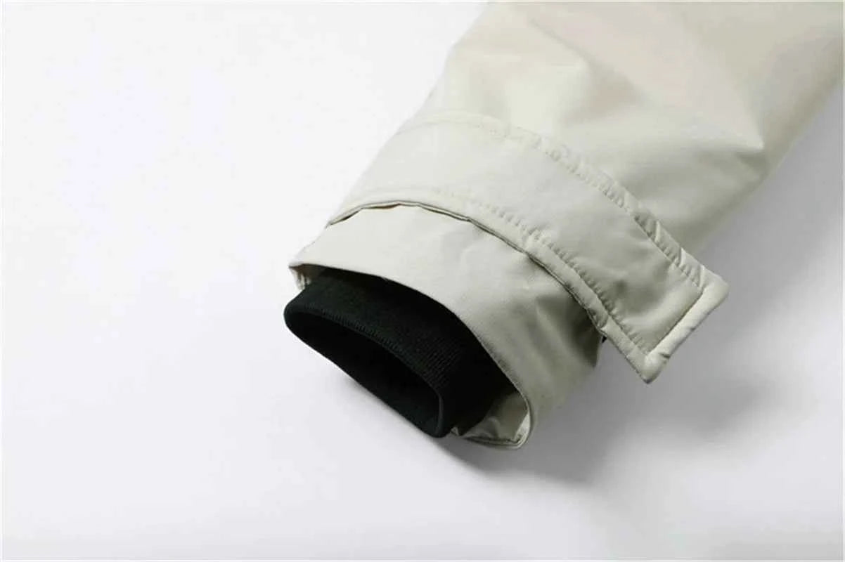 New winter jackets for men with hoods and leather collars. New high-quality waterproof jackets for men. Casual and warm jackets