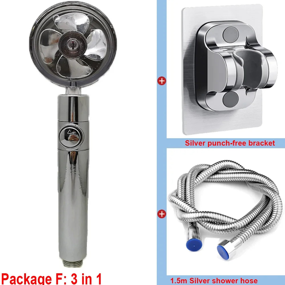 G1/2" Bathtub Shower Faucet Hot and Cold Water Mixing Valve Bathroom Set Countertop Mounted Chrome Plated Valve Bath Shower Set