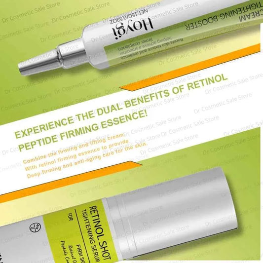 Korean Retinol Wrinkle Remover Cream Shot Tightening Firming Fine Line Enhancer Moisturizing Pore Shrinking  Repair Serum Care