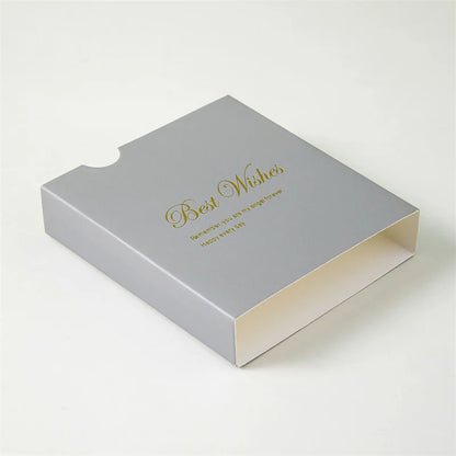 Fashion Jewelry Box Ring Earring Bracelet Necklace Display Stand Suspension Paper Cover Scratch Proof Shell Packing Dust Storage - AMULET RING STORE