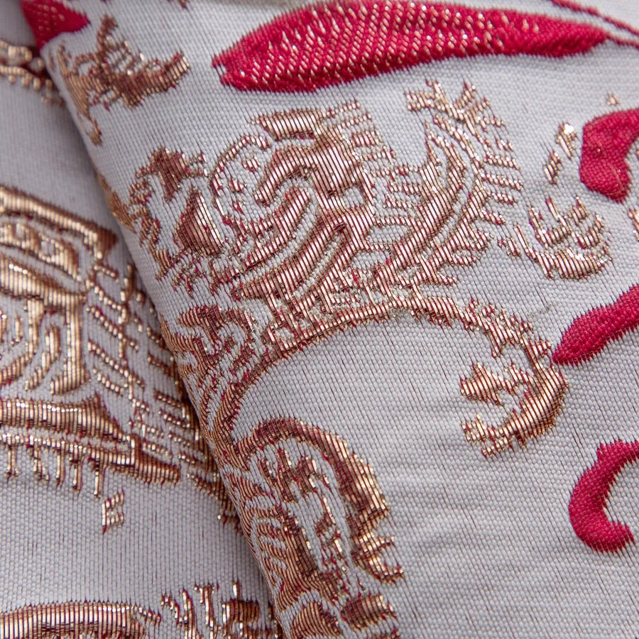 Kalume 2025 African Gilding Jacquard Lace Fabric High Quality Brocade Lace Fabric Ship From U.S. For Sewing Party Dress F4329