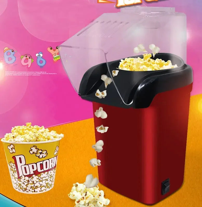 220v Popcorn Makers Mini Popcorn Machine Electric Household Appliance Machine Fully Automatic Popcorn Machine For Home Kitchen - AMULET RING STORE