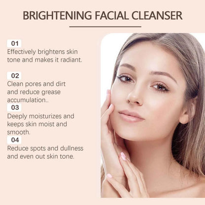 EELHOE Turmeric Facial Cleaner Brush Oil Control Remove Blackheads Pore Cleaning Moisturizing Brightening Face Cleaner