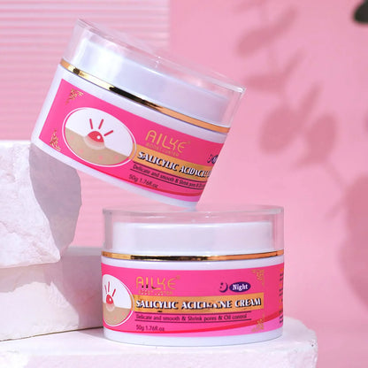 AILKE Natural Skin Cleansing Set, Cleanses Darkness, Stains, Moisturizes, Lightening, Smooth, Improve Rough and Dry Skin