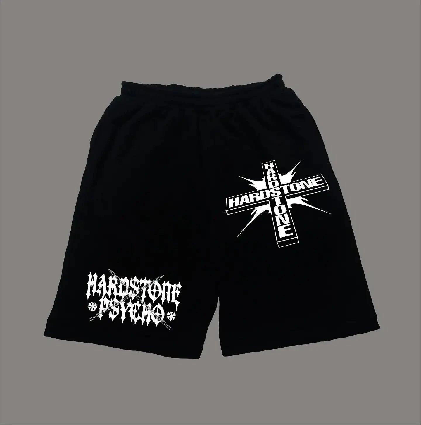 Y2K Vintage Gym Shorts Men Women Sports Low Waist Distressed Design Cotton Blend Quick Dry Athletic Wear Retro Street Style