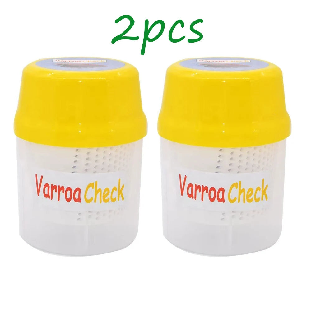 Beehive Varroa Test Varroa Shaker Comfortable To Use for Beekeeping Beekeeper Mite Measuring Beekeeper Tool - AMULET RING STORE