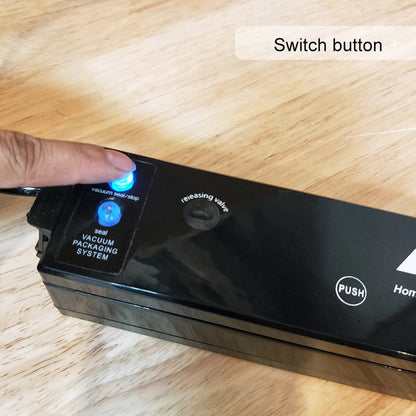 Vacuum Sealer Machine EU Plug Free Gift 10pcs Saver Bags Kitchen Vacuum Packer Machine Small Sealing Machine Food Vacuum Sealer - AMULET RING STORE