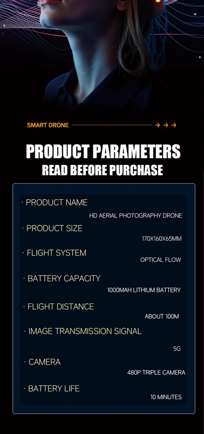 M5 Drone Professional 8K With Wide Angle Three Camera Obstacle Avoidance GPS 5G Optical Flow Positioning Brushless Rc Quadcopter