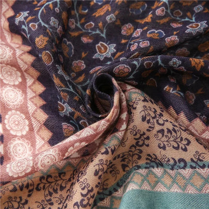 2025 Luxury Retro Bohemian Floral Women Viscose Scarf Designer Shawl Cotton Linen Feeling Tassel Pashmina Muslim Hijab Wrap