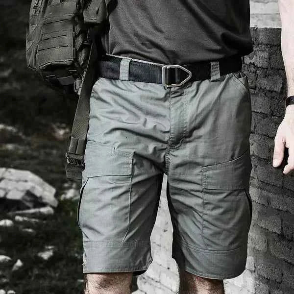 Outdoor Cargo Military Men Tactical Shorts for Summer Waterproof Urban Shorts Trekking Camp Pants Multi Pocket Plus Size Hiking