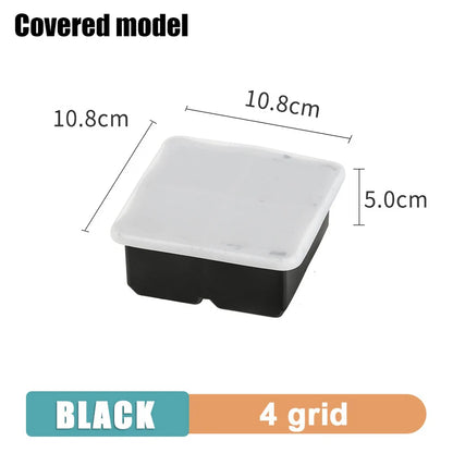 4/6/8/15 Grid Big Ice Tray Mold Giant Jumbo Large Food Grade Silicone Ice Cube Square Tray Mold DIY Ice Maker Ice Cube Tray - AMULET RING STORE