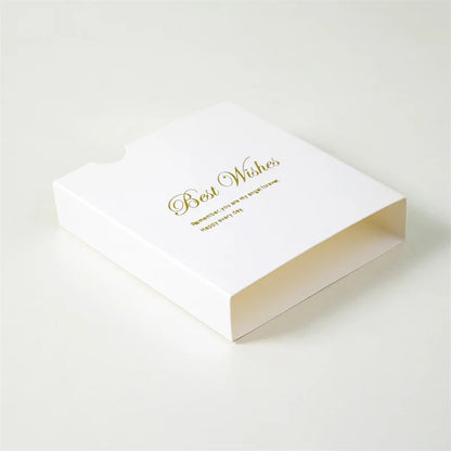 Fashion Jewelry Box Ring Earring Bracelet Necklace Display Stand Suspension Paper Cover Scratch Proof Shell Packing Dust Storage - AMULET RING STORE