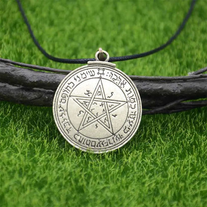 Nostalgia Key Of Solomon 7 Archangel Saint Michael Seal Pendant Necklace