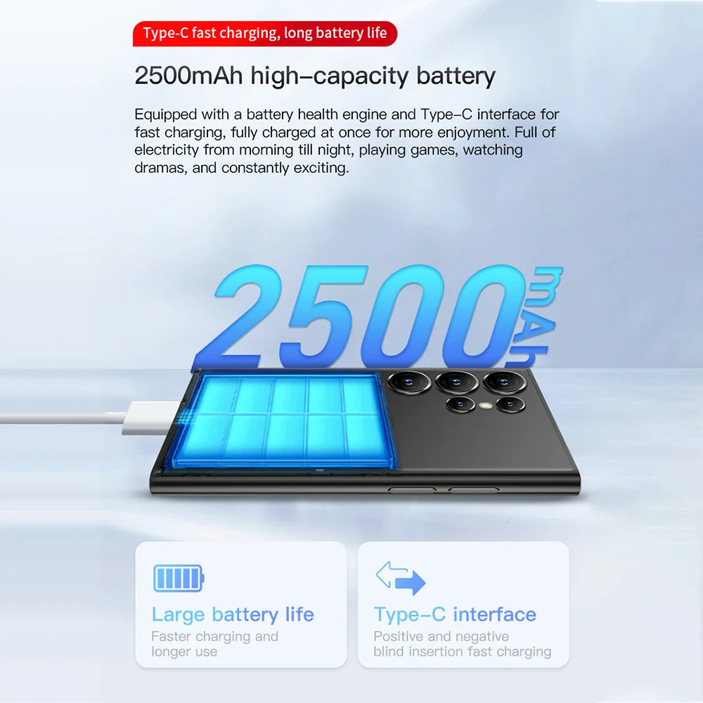 SOYES S24 Pro Max 4G Version 3.0 Inch Android8.1 Smartphone 2GB RAM 16GB ROM Dual SIM Standby 2500mAh Compact Mobile Phone - AMULET RING STORE