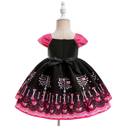 Toddler Kid Girl Christmas Dress Baby Girl First Birthday Xmas Party Dress