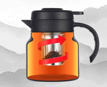 Smart LED Thermos 316 Stainless Steel Insulation Braising Teapot Large Capacity Hot Water Bottle Separating Coffee Vacuum Flask
