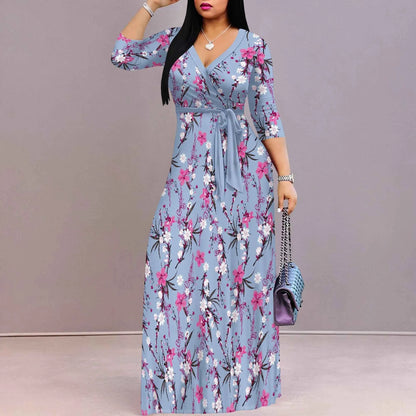 Women's Casual Sexy V Neck 3/4 Sleeves Club wear Party Outfits