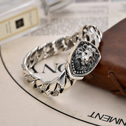 S925 Sterling Silver Timeless Vine Garland Buckle Retro Punk Tank Bracelet Jewelry Creativity Gift Factory Price