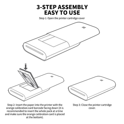 Xiaomi AR Printer 300dpi Portable Photo Mini Pocket With DIY Share 500mAh Picture Printer Pocket Printer Work With Mihome APP