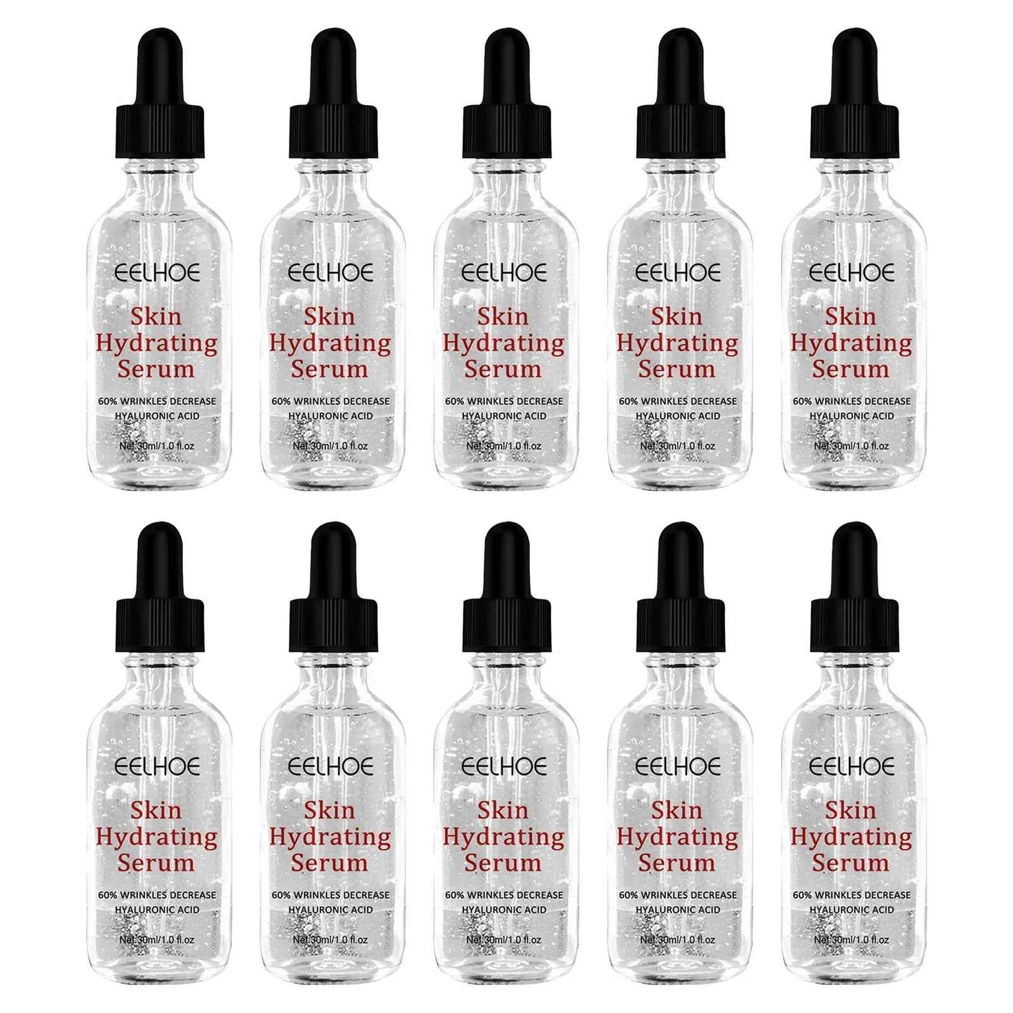 EELHOE 30ml Anti Aging Serum Collagen Nourishing Reduce Fine Lines Wrinkles Improve Skin Elasticity Hydration Facial Skin Care